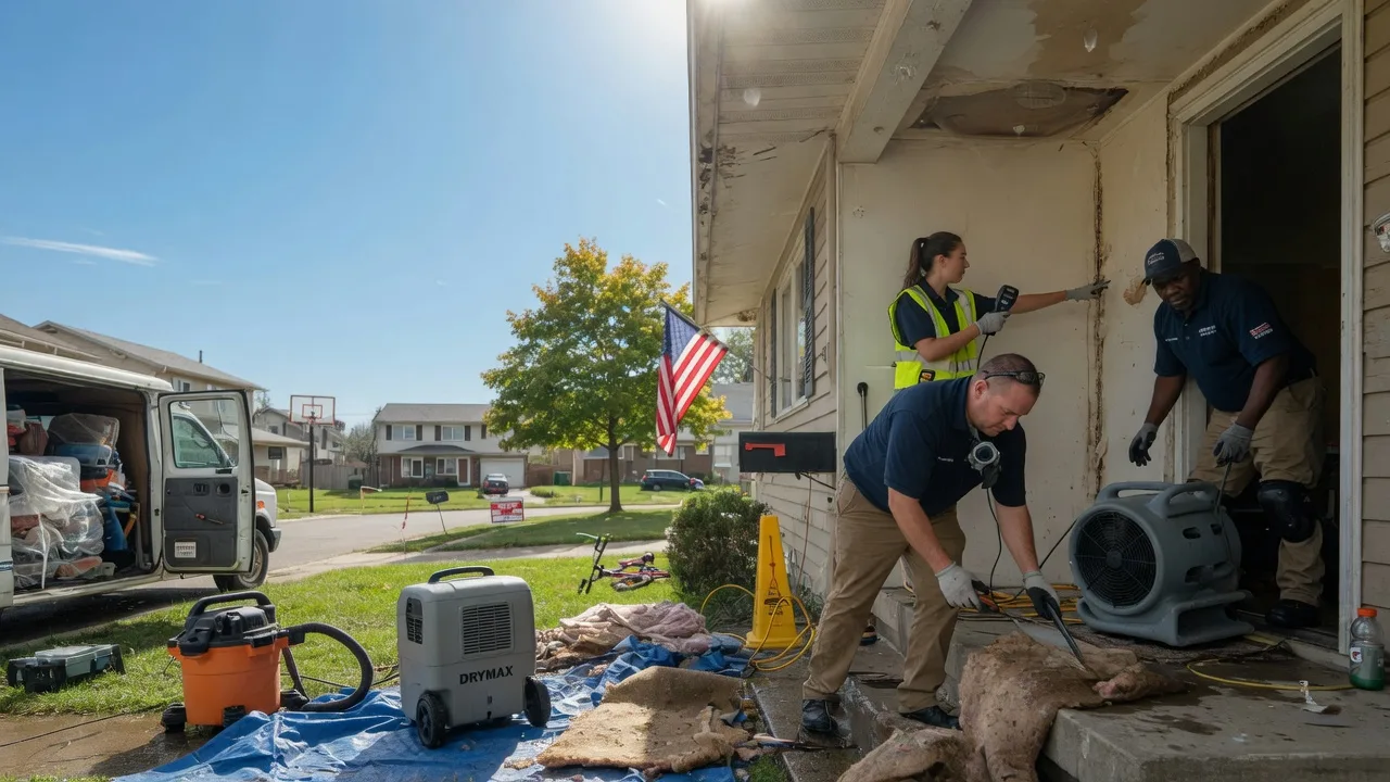 Water Damage Restoration in Brenham, TX near me